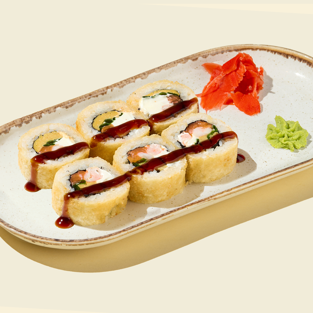 Ролл Аляска (жареный)