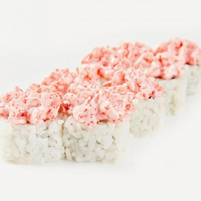 Ролл Лава с крабом