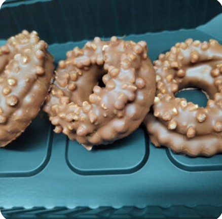 Шоколадные колечки