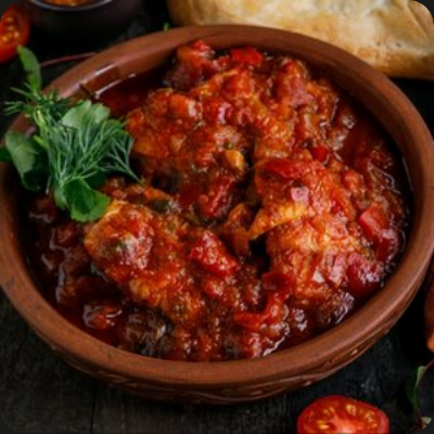 Чахохбили с цыпленком