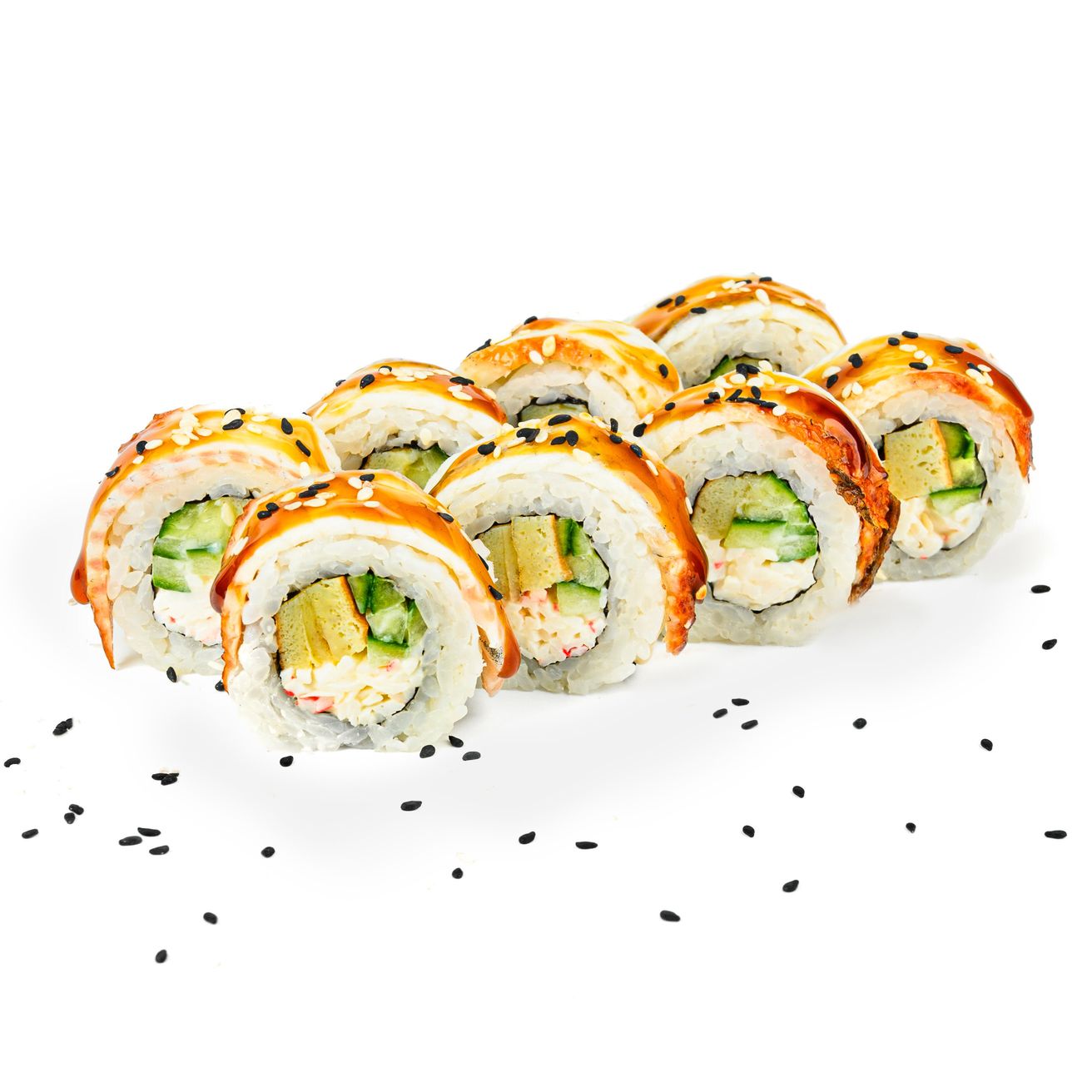 Дракон с угрем 8 шт