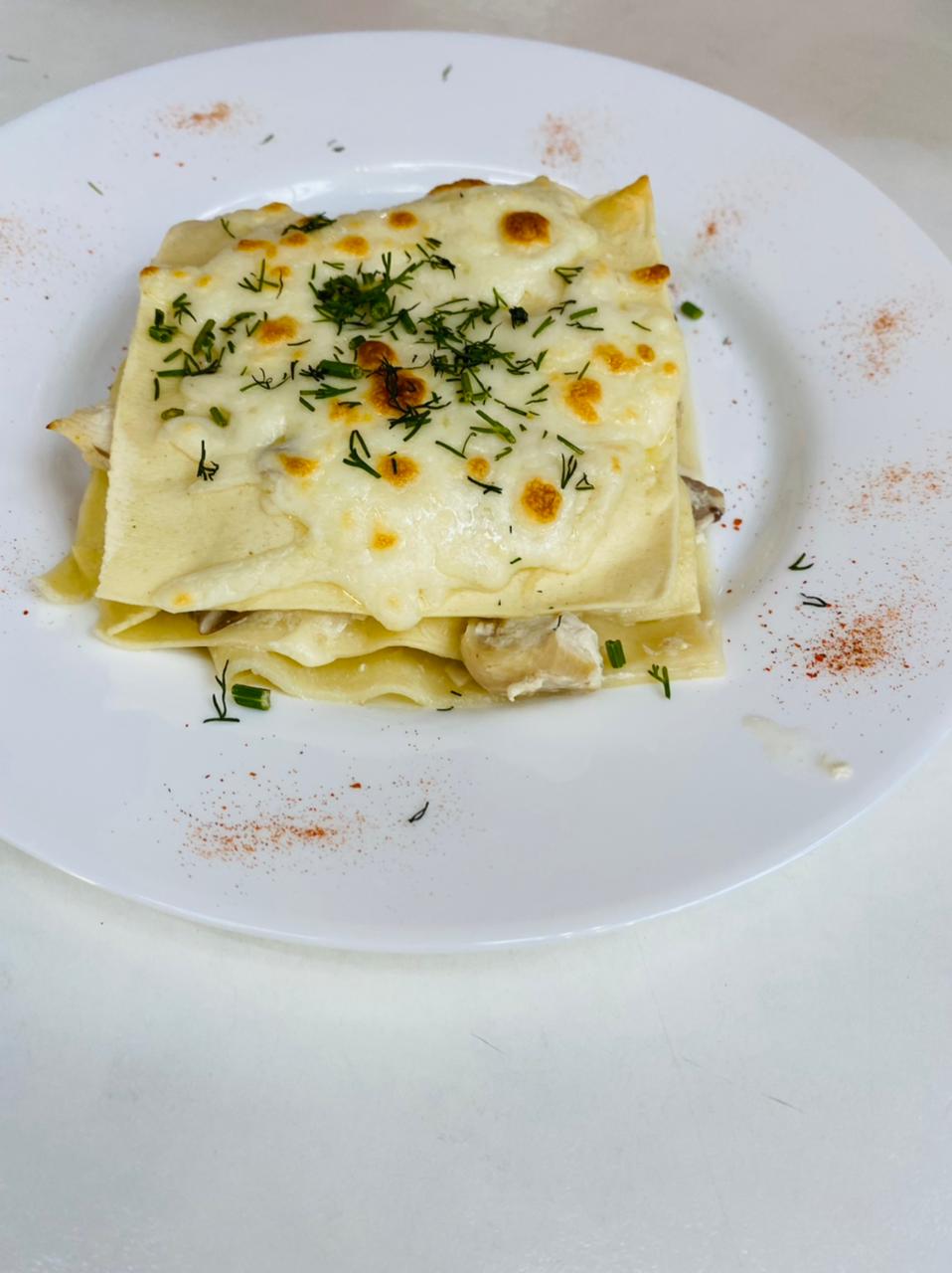 Лазанья с курицей