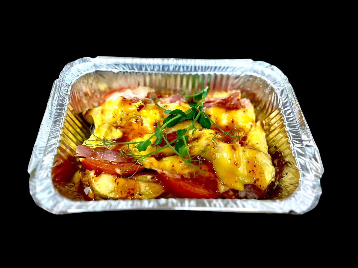 Картофель по-деревенски с беконом