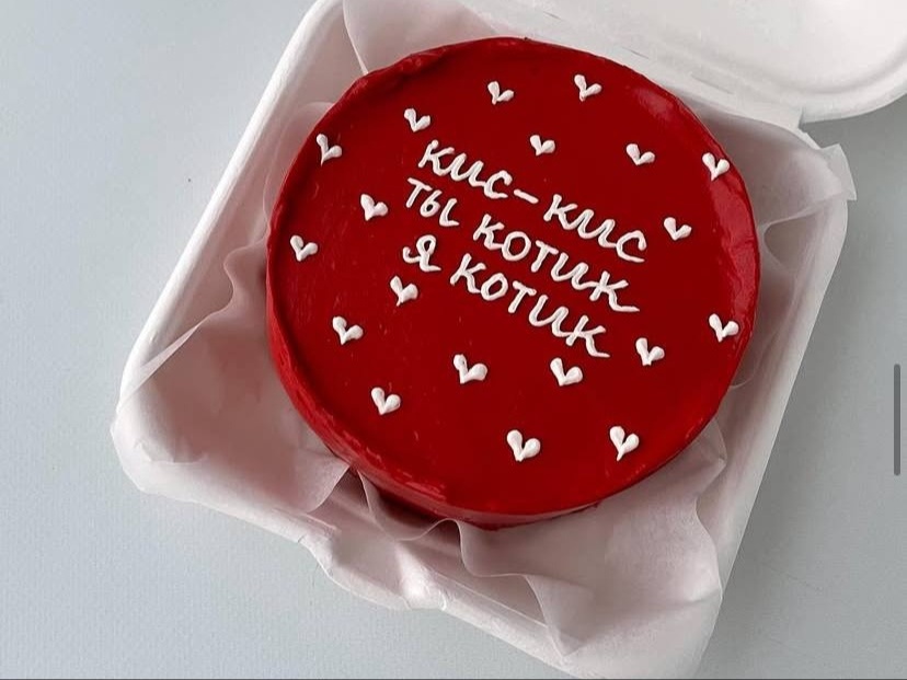 Бенто-торт Кис-кис