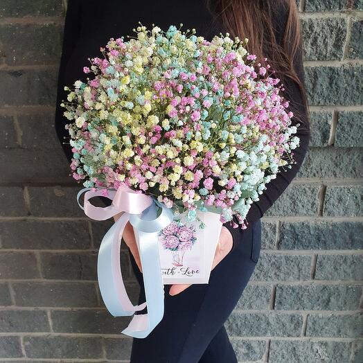 Цветы в коробке