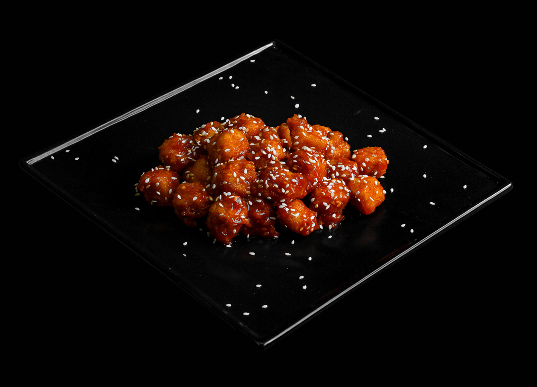 Цыплёнок по-корейски в кисло-сладком соусе