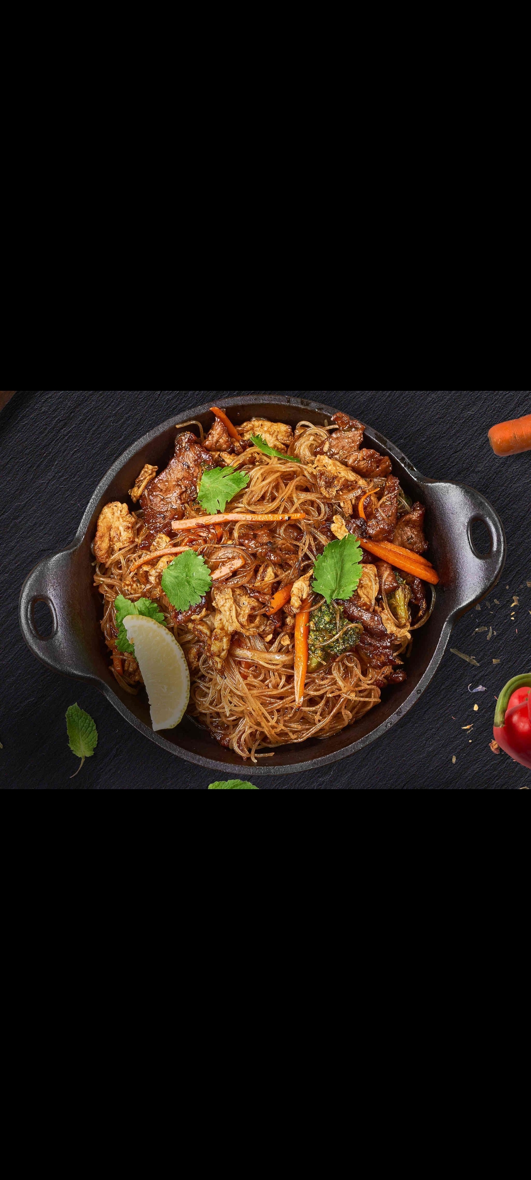 Фунчоза с курицей