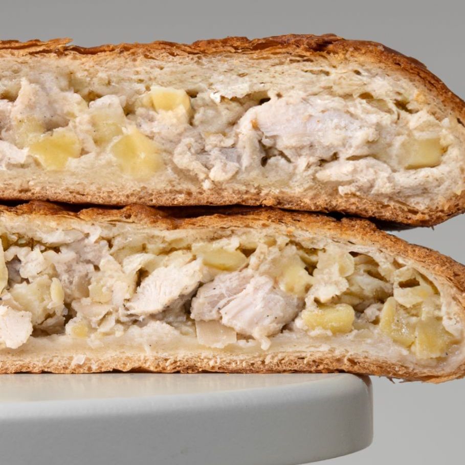 Пирог Курник с сыром и грибами 680гр на заказ