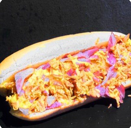 Хот-дог японский с сосиской в кляре