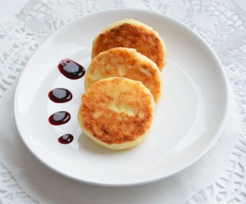 Сырники с вареньем