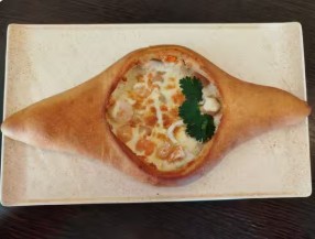 Хачапури с морепродуктами