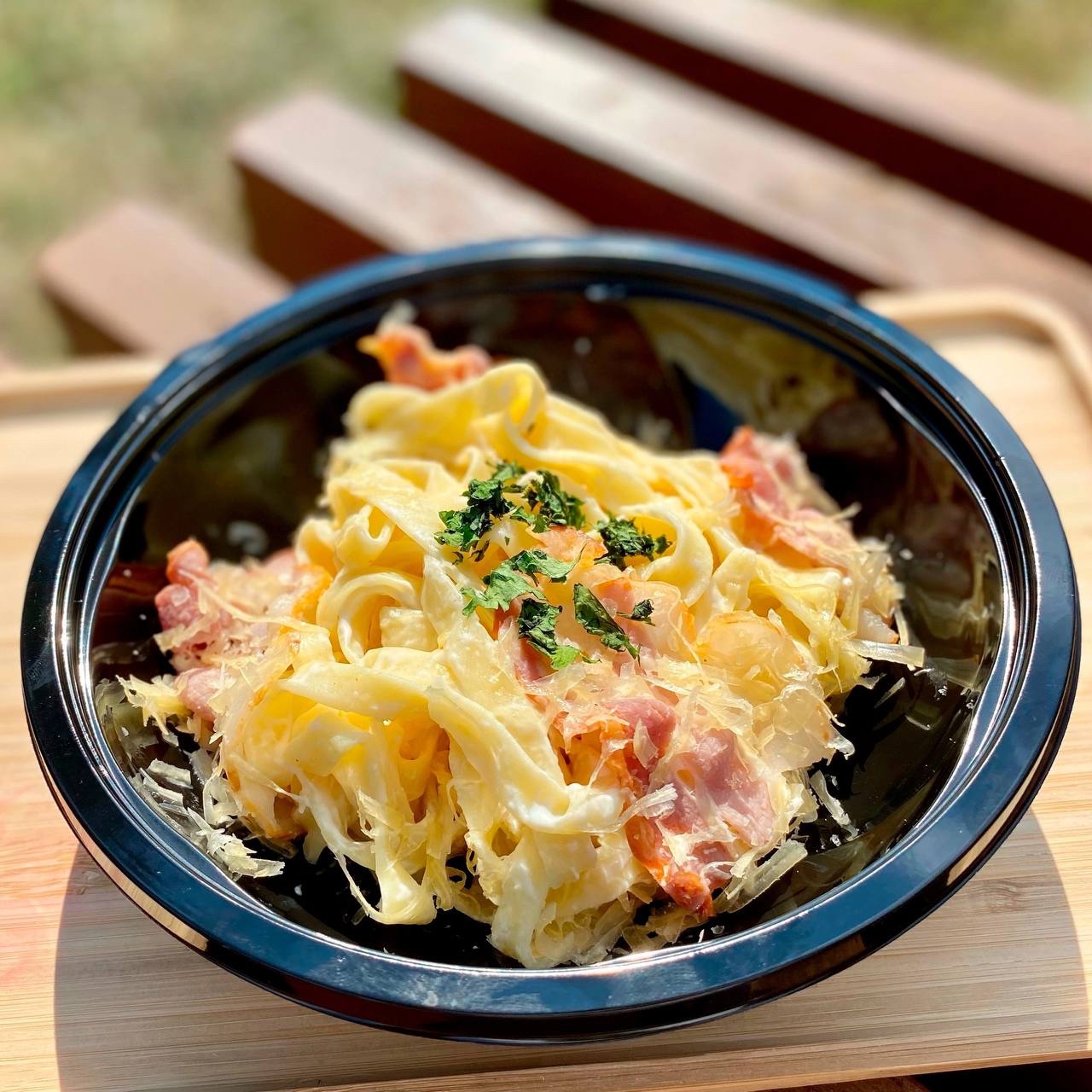 Паста с креветками
