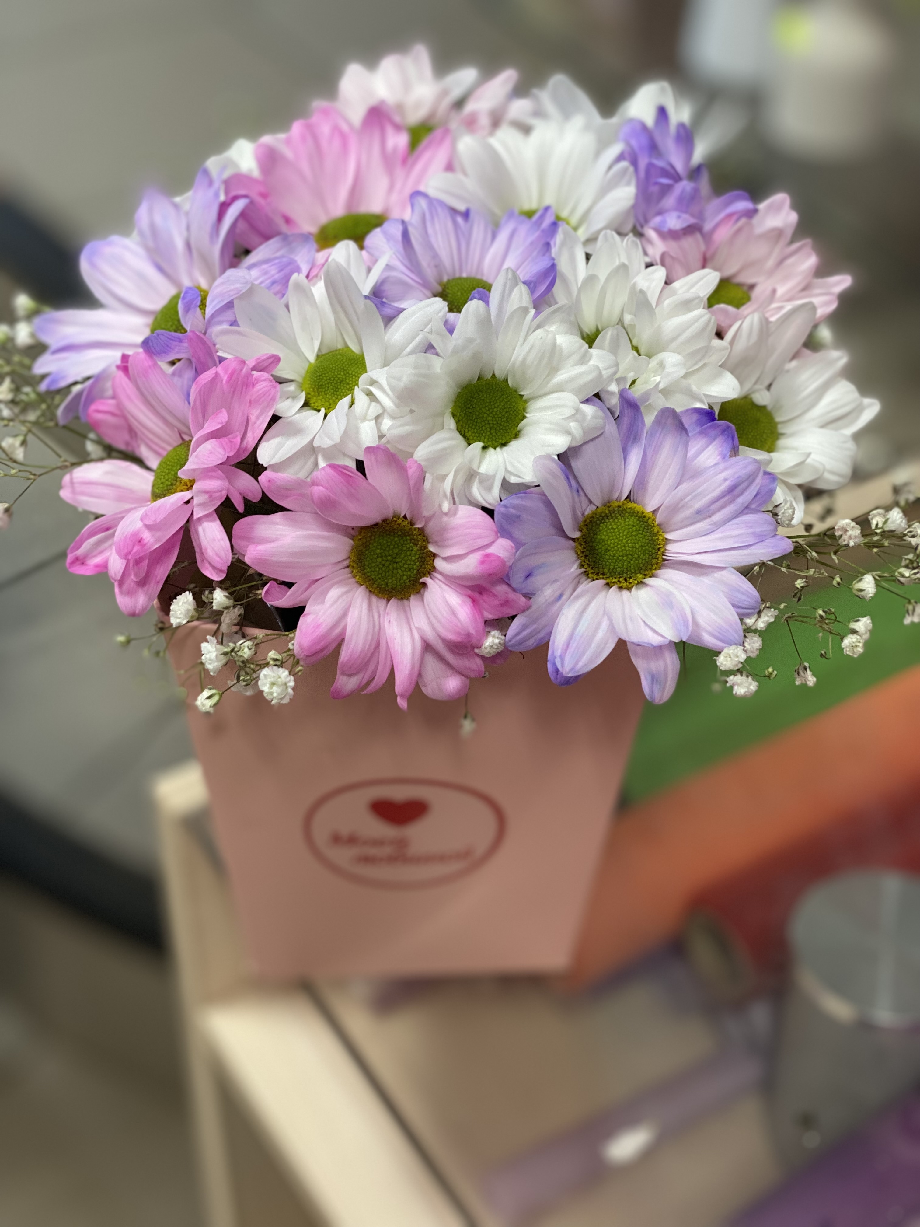 Цветочки в коробочке 2