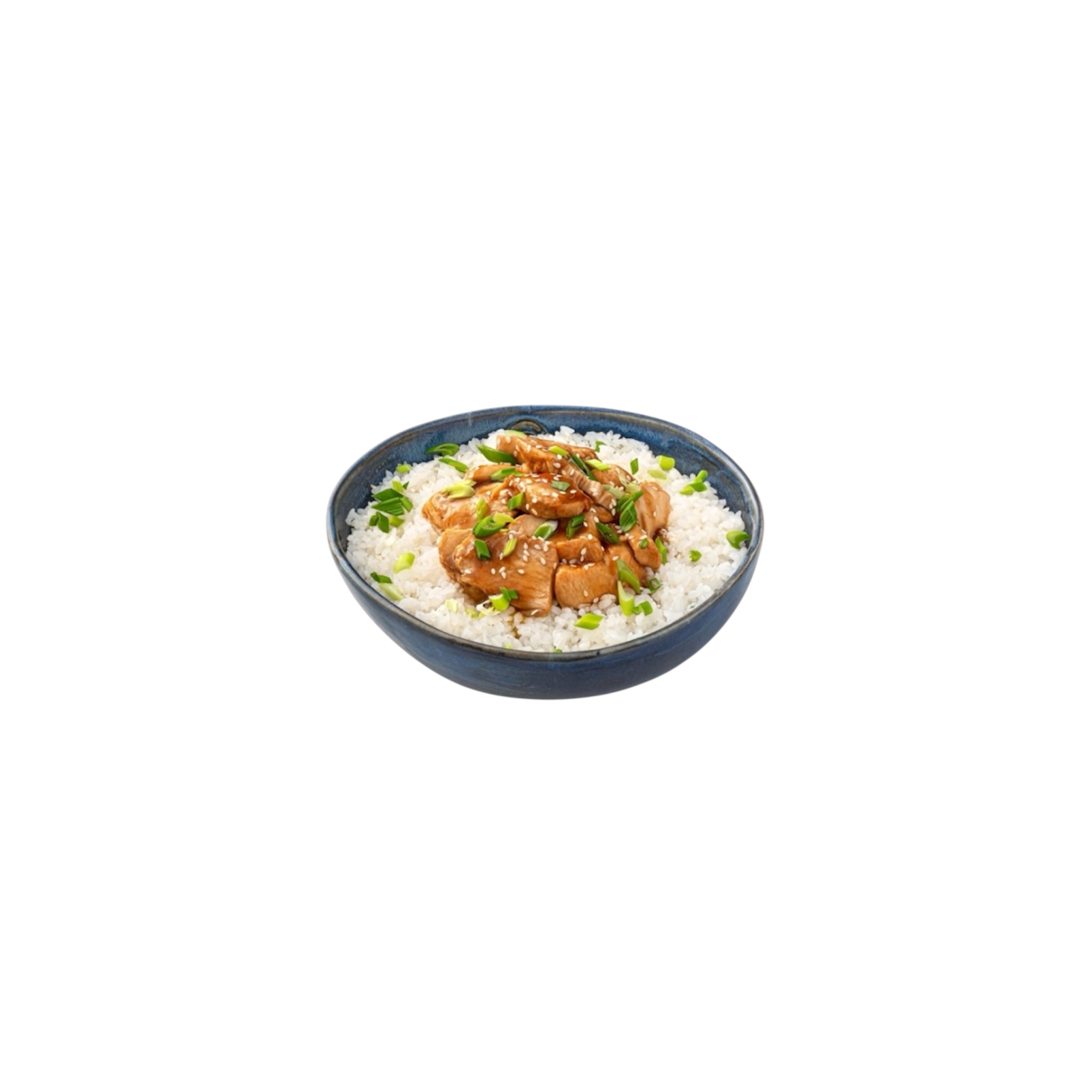 Рис с курицей терияки