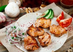 Шашлык из куриного филе