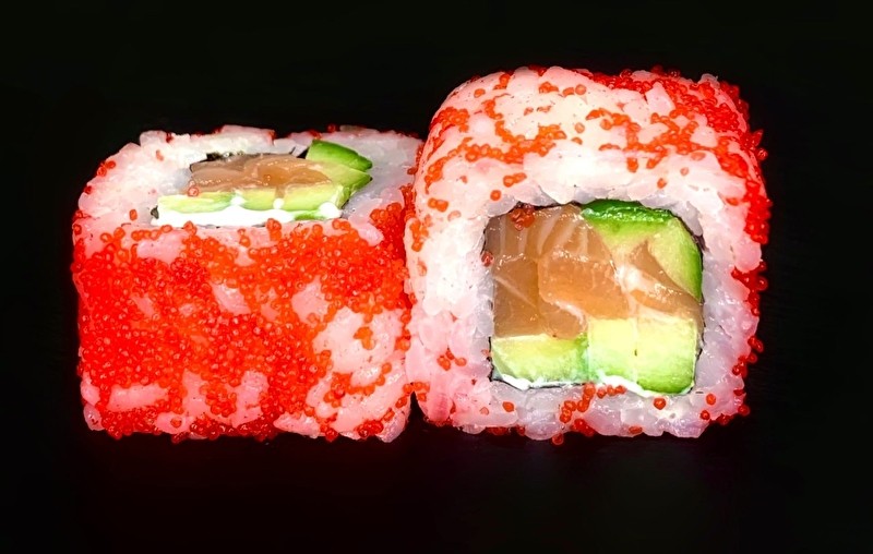 Калифорния с лососем