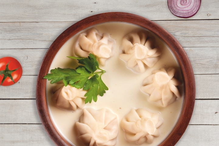 Патари в сливочно-перечном соусе