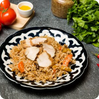 Плов по-арабски с курицей