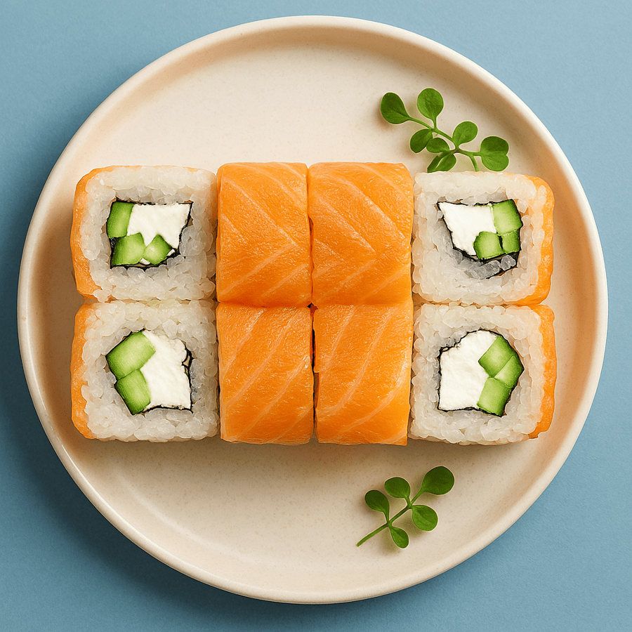 Филадельфия лайт с огурцом