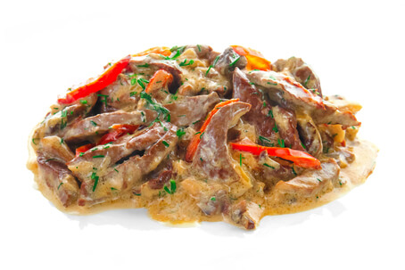 Печень по-королевски