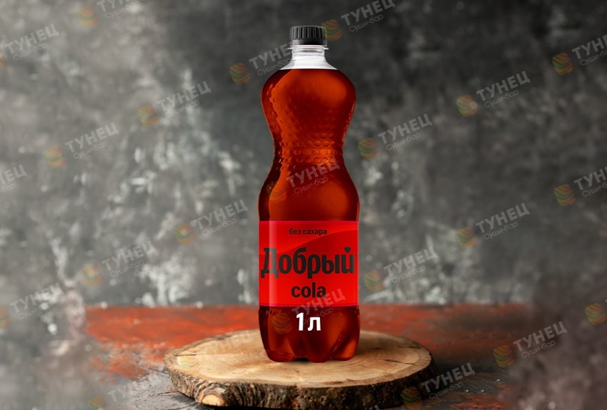 Добрый Кола без сахара 1л