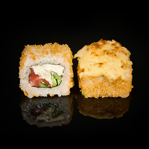 Запеченный ролл люкс