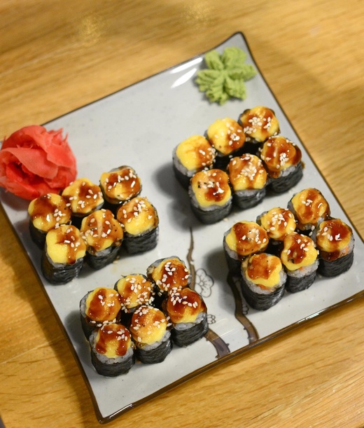 Сет из запечённых маки с нежной шапочкой