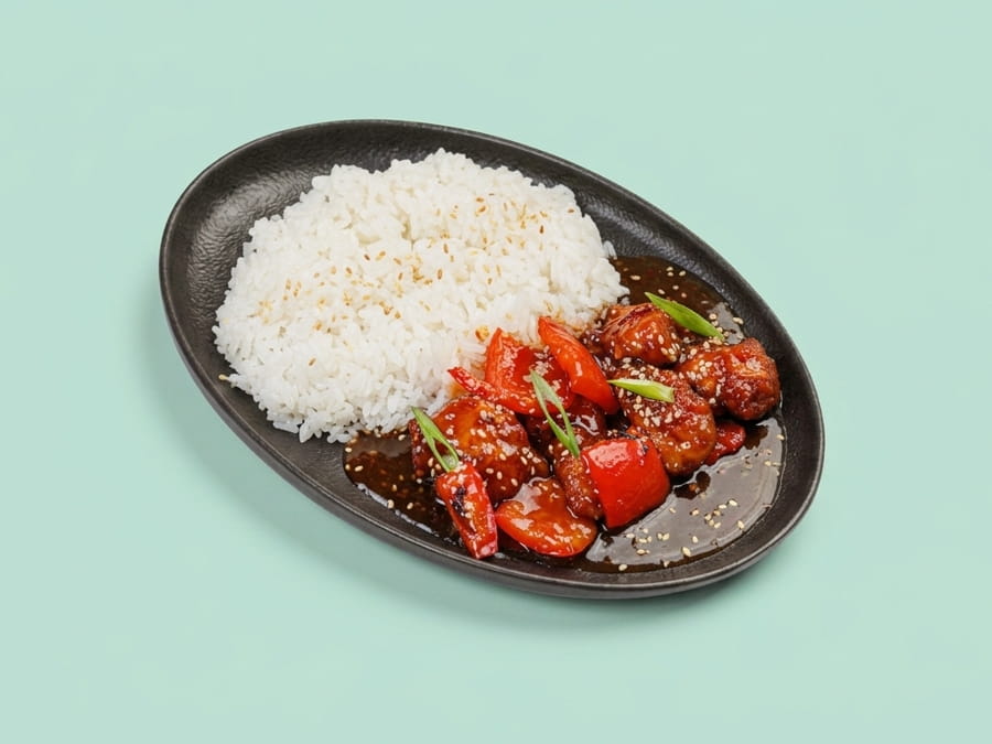 Курица в кисло-сладком соусе