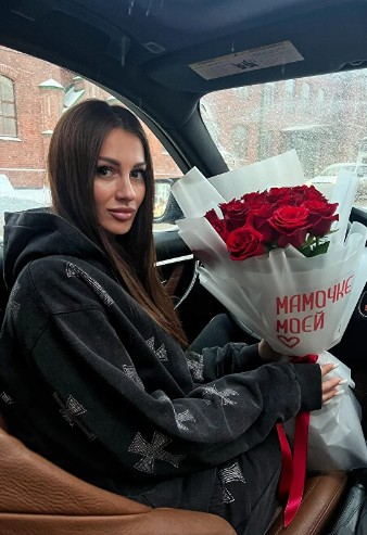 Букет роз "Мамочке моей!"