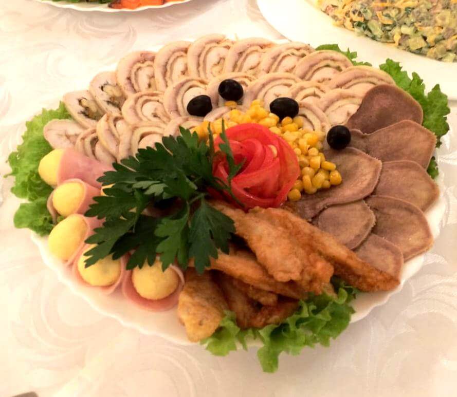 Мясная тарелка