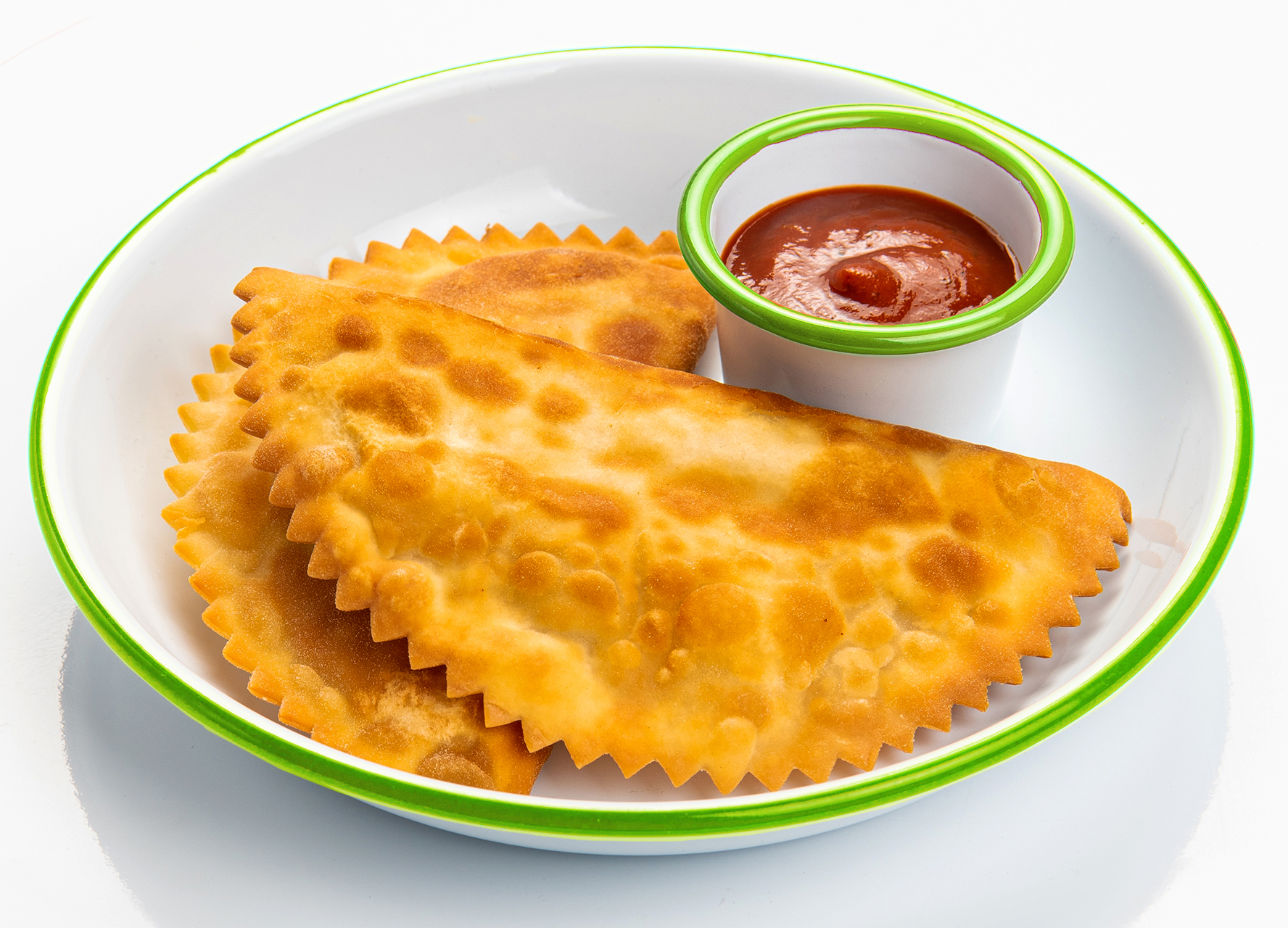 Чебуреки с говядиной и свининой