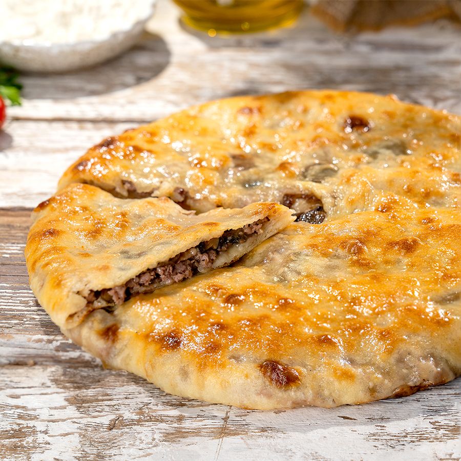 Говядина с грибами 850 гр
