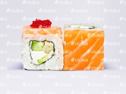 Сяке-тобико маки