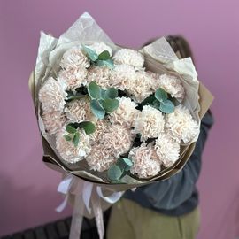 Диантусы брют с эвкалиптом