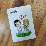 Открытка "Love is..."