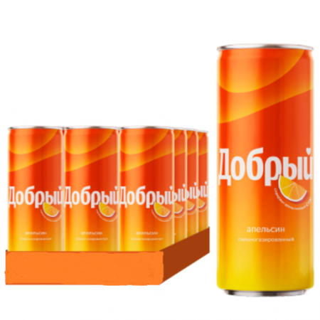 Добрый апельсин 0,33 л