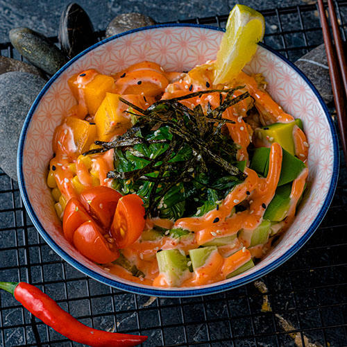 Поке с креветкой