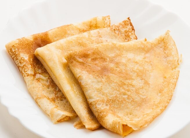 Блинчики с маслом