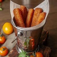 Сыр сулугуни в панировке