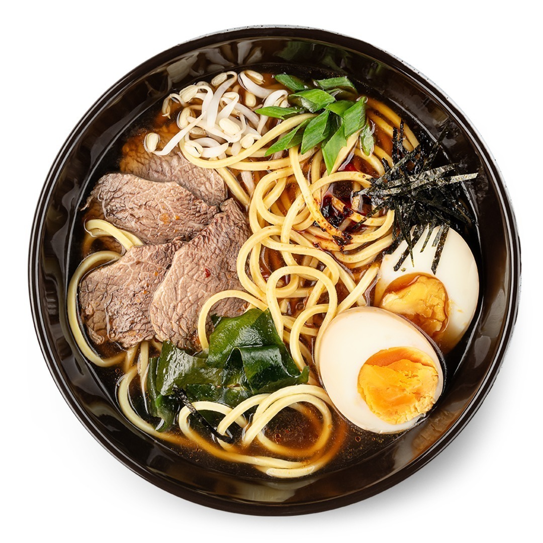 Суп Сёю рамен с говядиной