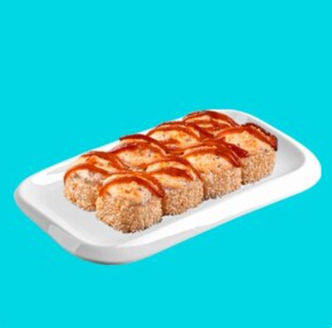 Запеч. ролл Норвежский в кунжуте с курицей