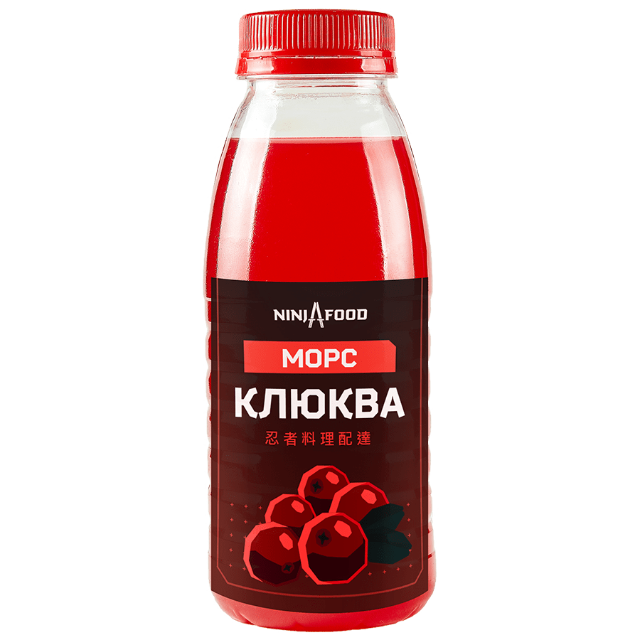 Морс клюквенный собственного приготовления