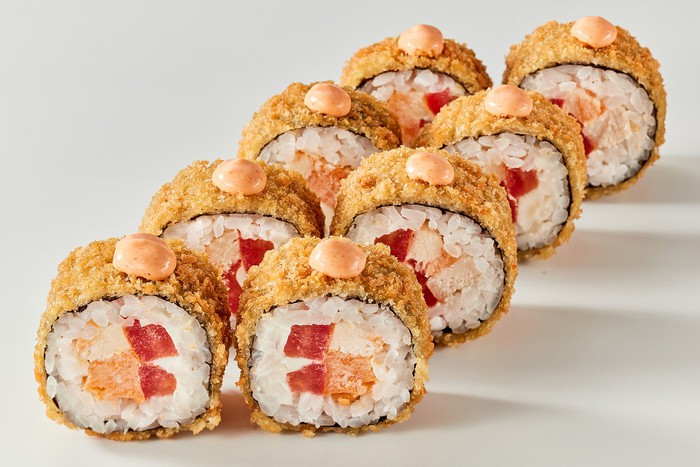 Курица на снегу