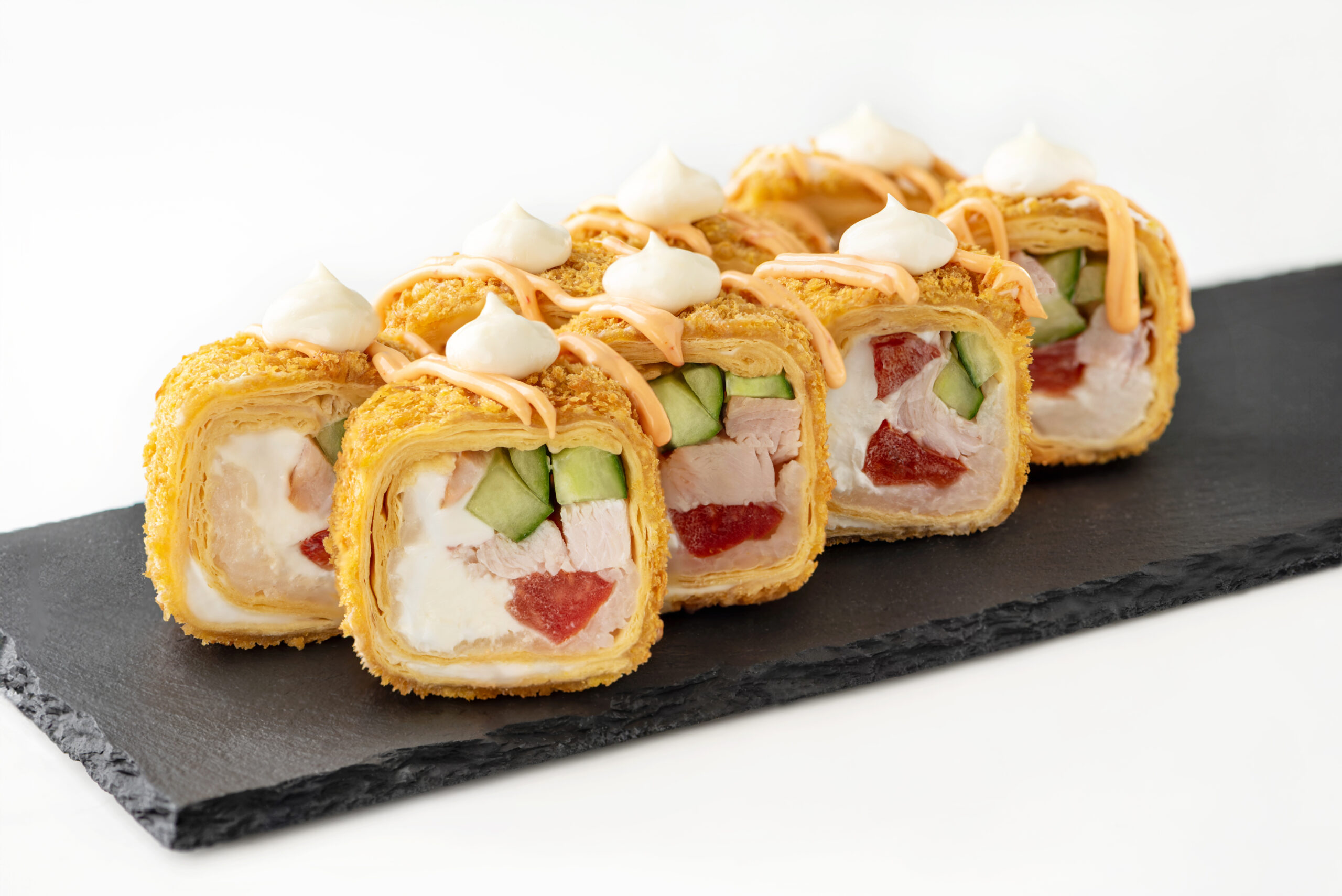 Темпура тортилья с курицей