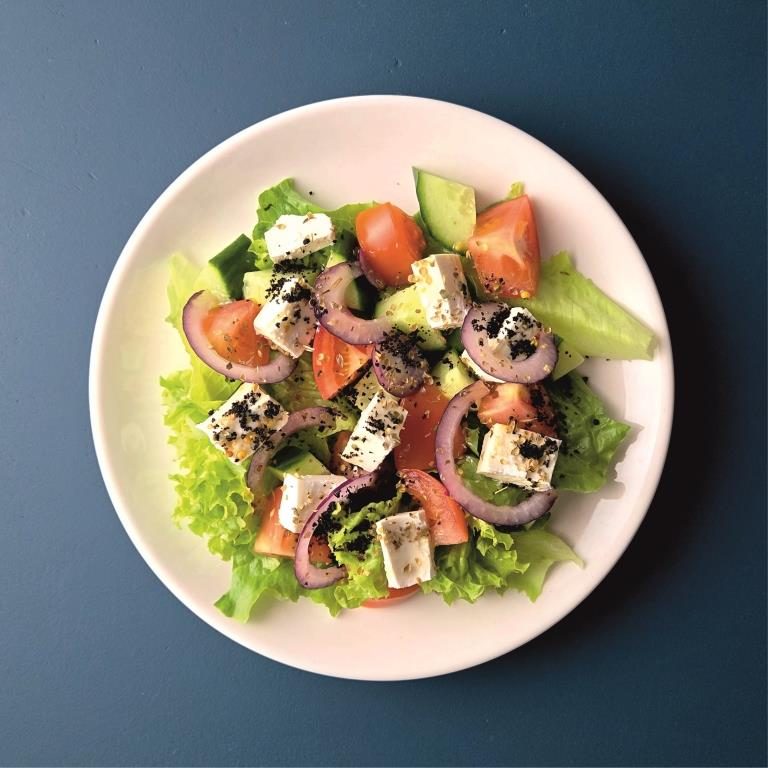 Салат овощной с фетой