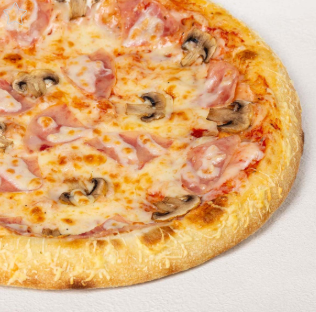 Прошутто фунги на пышном тесте 25 см