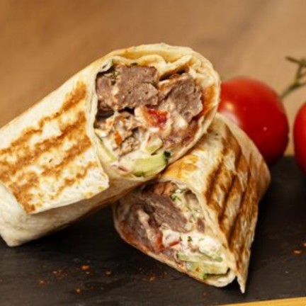 Биг-шаурма с говядиной