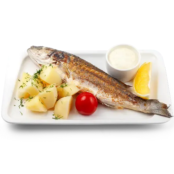 Сибас на гриле