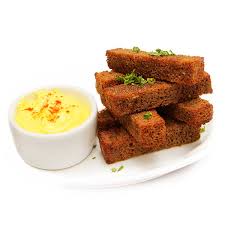 Гренки с чесноком