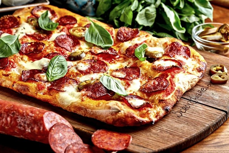 Римская пицца Пепперони 25см